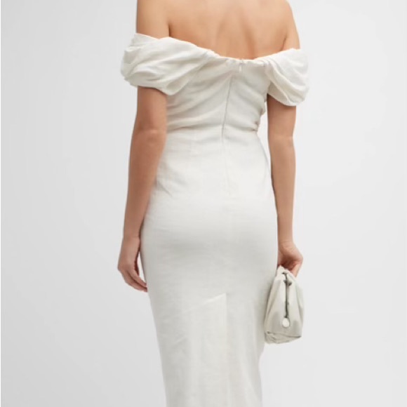 ALC NWT White Off The Shoulder Dress - Picture 3 of 7